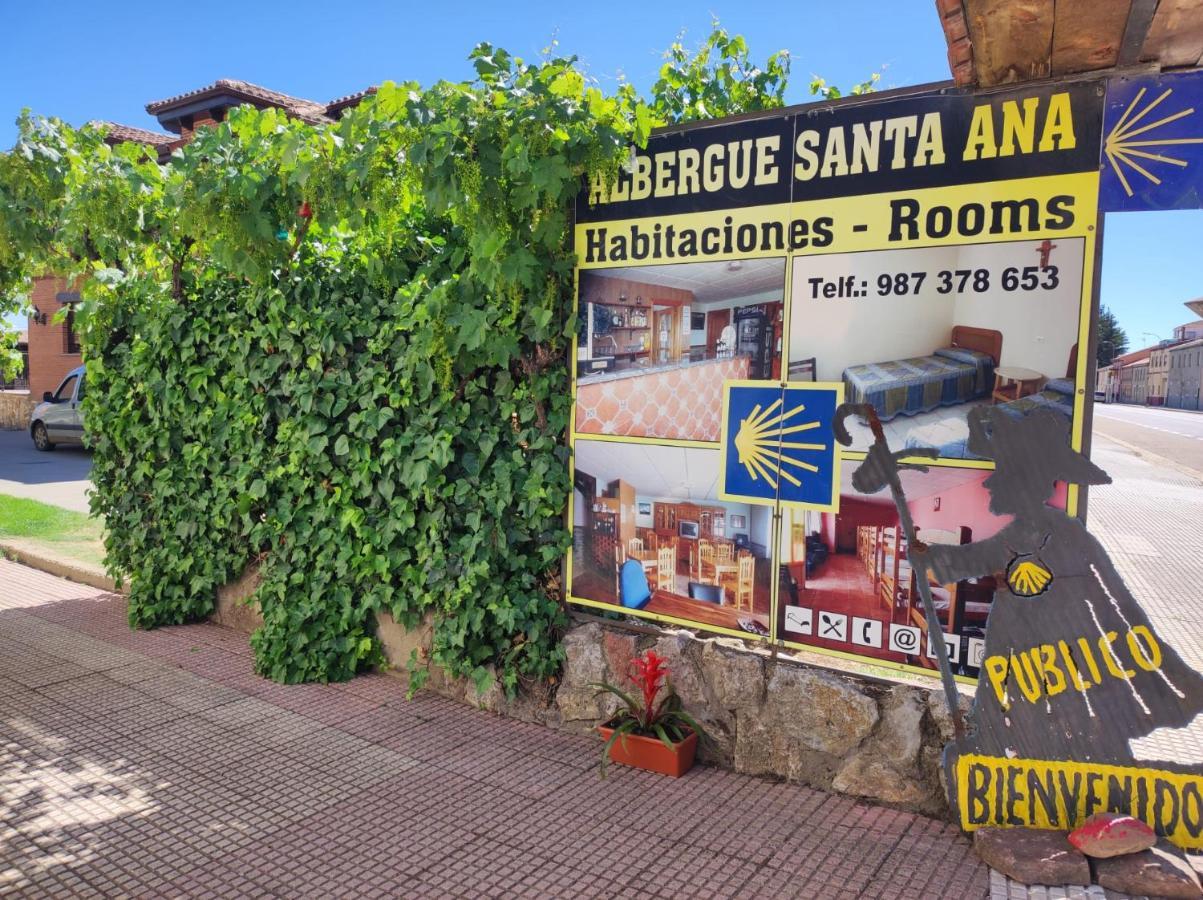 Albergue Santa Ana San Martín del Camino Exterior foto
